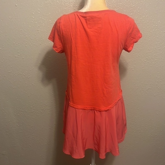 Anthropologie Postmark West End Peplum Tunic Tee Size M - Picture 3 of 6
